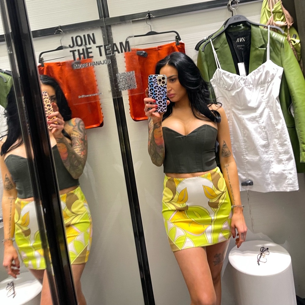 Zara mini skirt